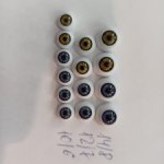 Глаза 10,12,14 пластик