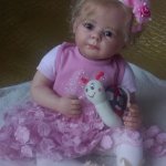 Мой первый реборн - малышка Сашенька