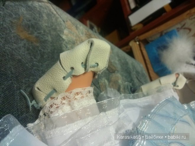 Первая пара — Одежда и обувь для кукол своими руками: фото (фото 4)