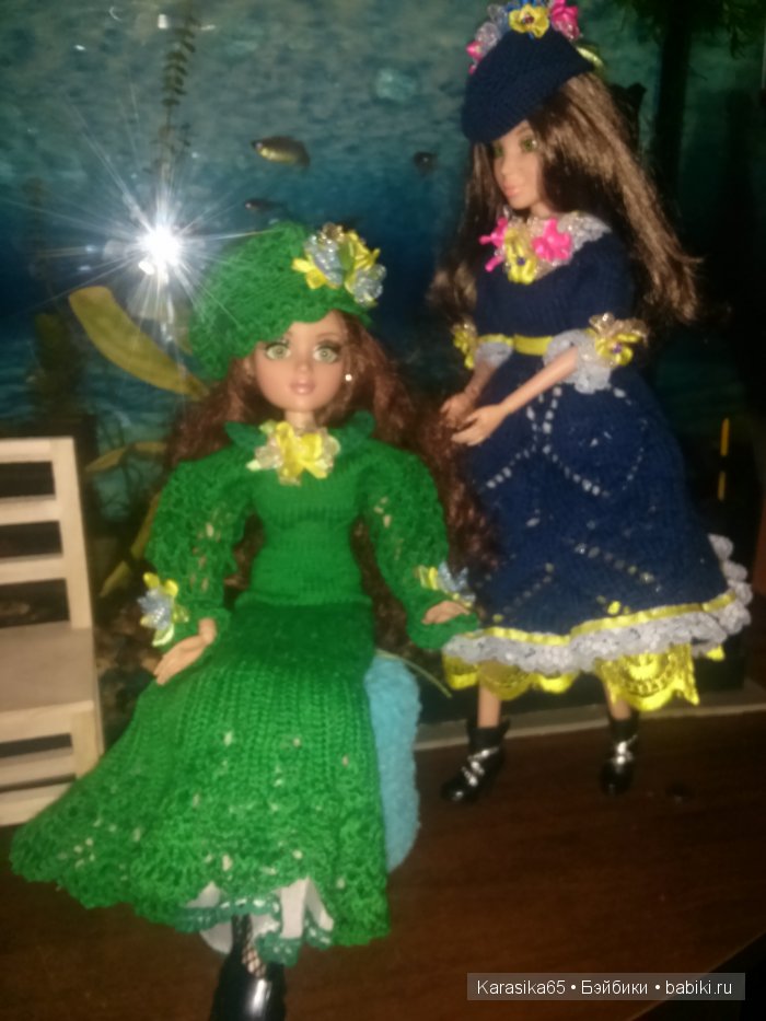 Весенние контрасты — Одежда и обувь для кукол своими руками: фото