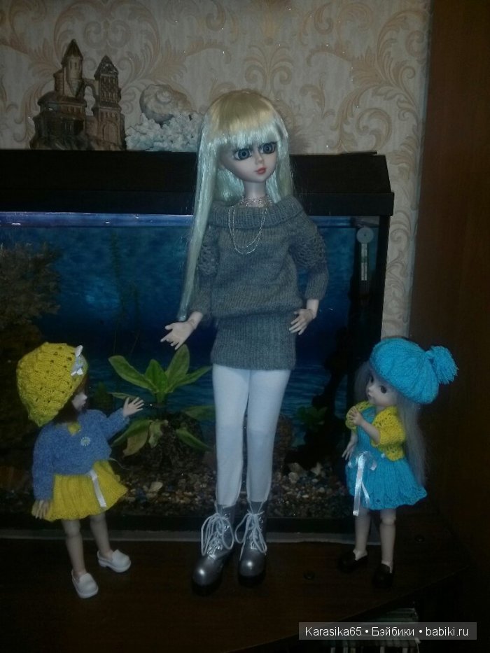 Весенние контрасты — Одежда и обувь для кукол своими руками: фото