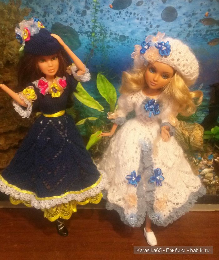 Весенние контрасты — Одежда и обувь для кукол своими руками: фото