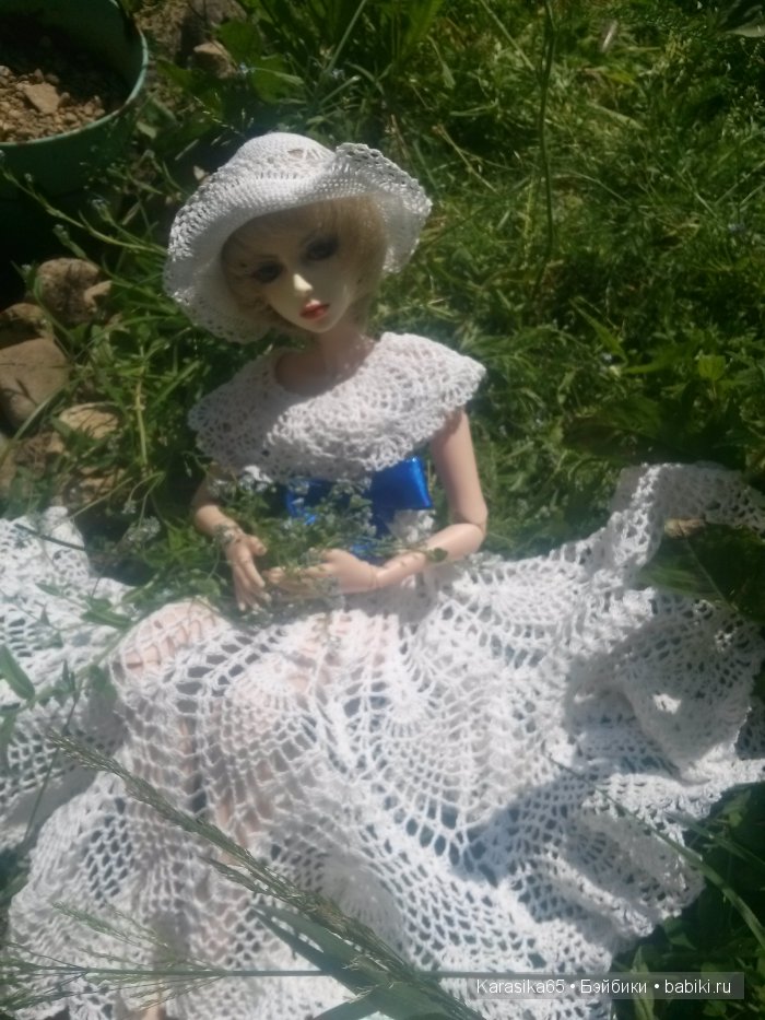 Летний Ажур для Леры и — Одежда и обувь для кукол своими руками: фото