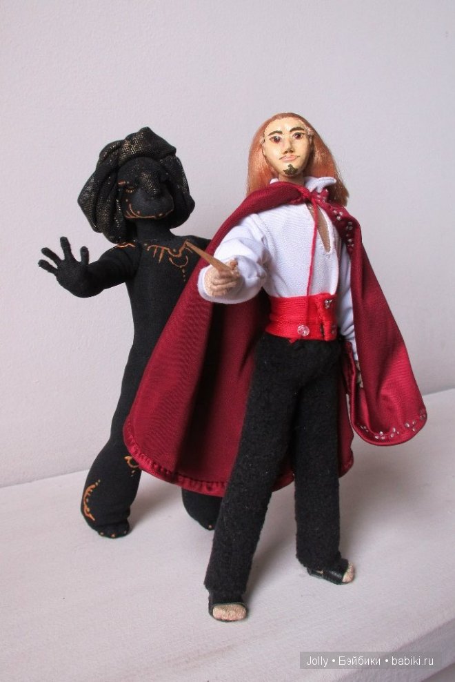 Рофус Эйвери, боевой маг, и Гирш, покровник. Мои фэ-тан.