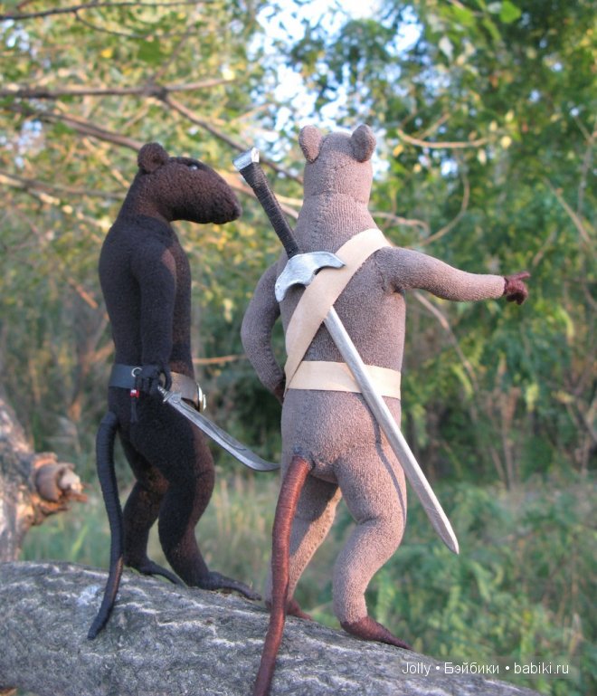 Призрак и Малхольм, Настоящие крысы. Фэтан по технологии