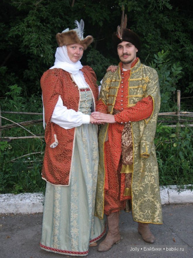 Польские костюмы 17 века, стилизация