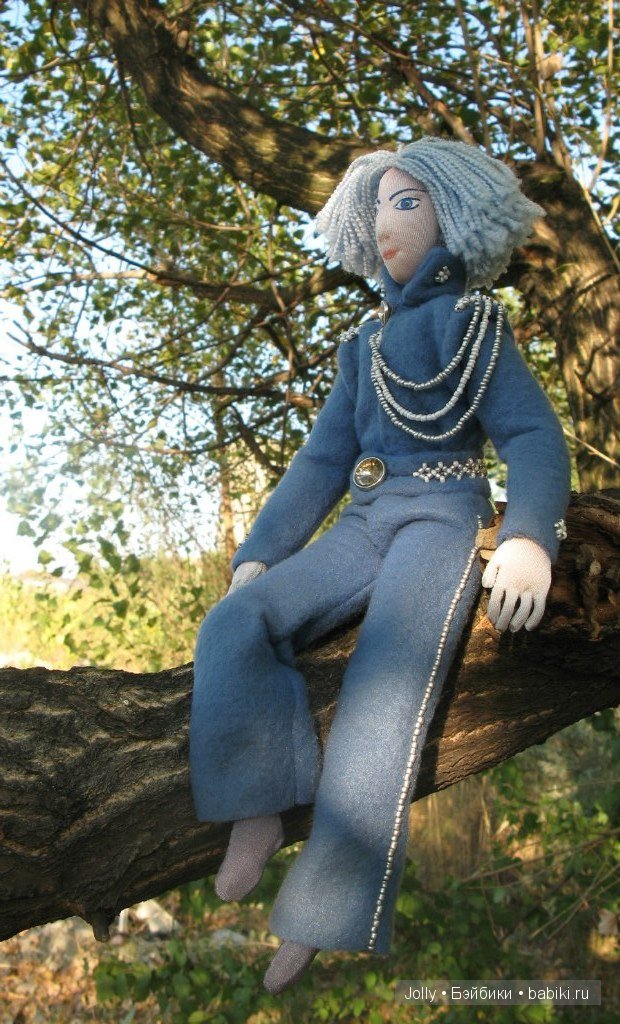 Зимчик, текстильная кукла