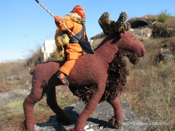 Под седло и не только — Текстильные игрушки и примитивы: кофейные