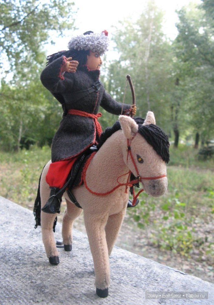 Под седло и не только — Текстильные игрушки и примитивы: кофейные