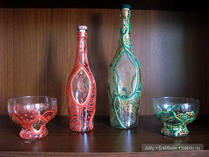 Стекло + краска — Другие хобби и увлечения: сад (фото 8)