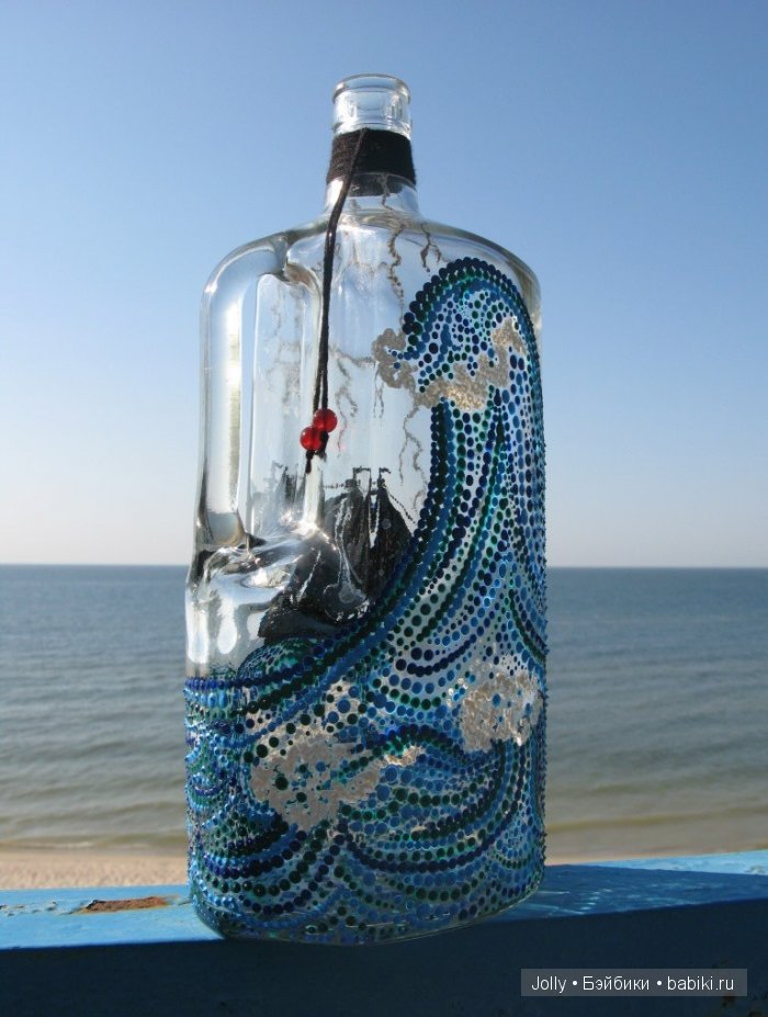 Стекло + краска — Другие хобби и увлечения: сад