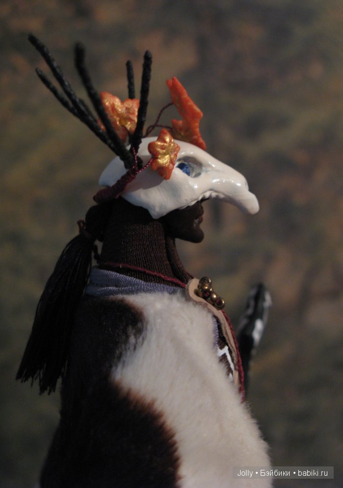 Лесной страж. Авторская кукла (фото 3)