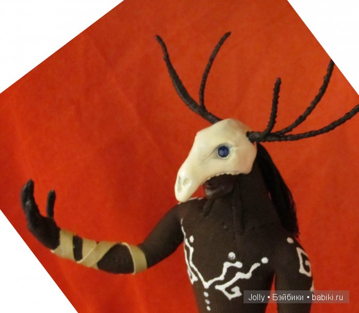 Лесной страж. Авторская кукла (фото 4)