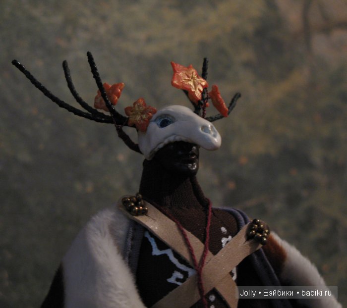 Лесной страж. Авторская кукла (фото 7)