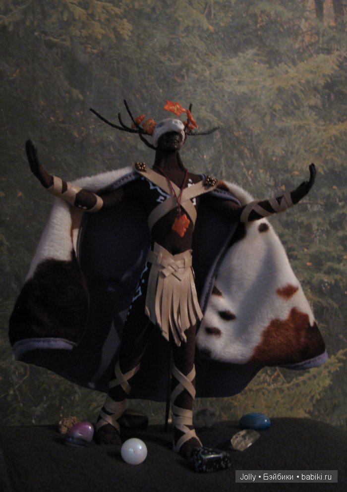 Лесной страж. Авторская кукла (фото 5)