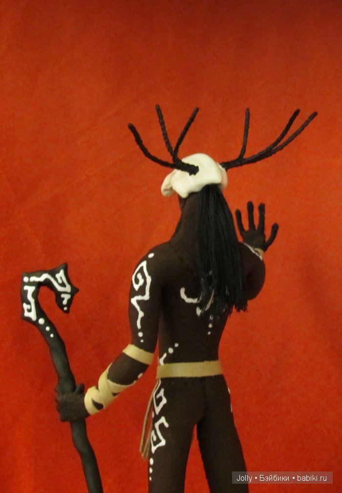 Лесной страж. Авторская кукла (фото 6)