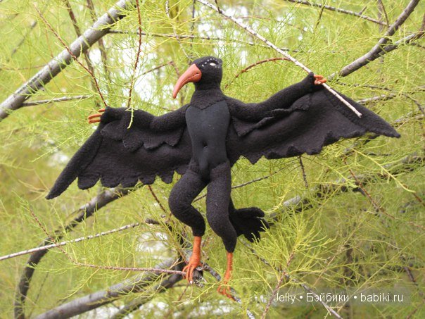 Зеркальноглазый — Текстильные игрушки и примитивы: кофейные (фото 3)