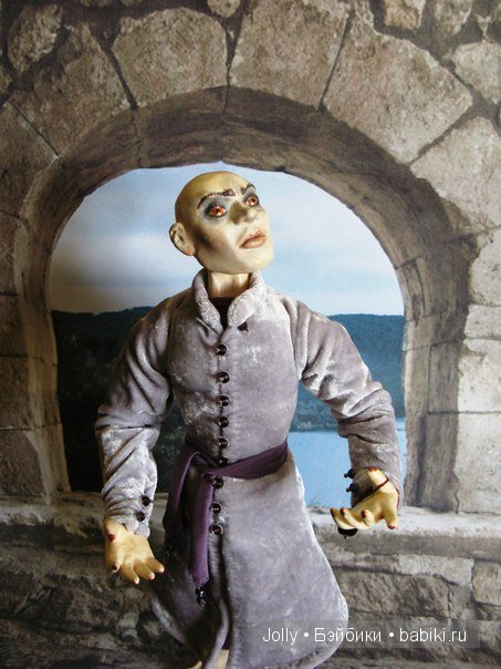 Криган. Маг, авторская кукла мастера Квилессе