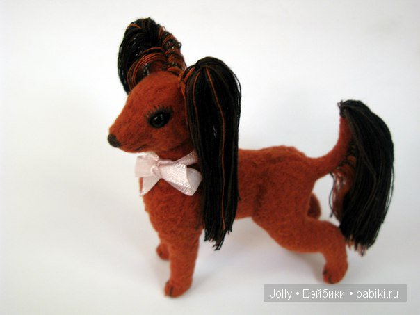 Рыжая девочка — Текстильные игрушки и примитивы: кофейные (фото 5)