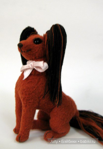 Рыжая девочка — Текстильные игрушки и примитивы: кофейные (фото 2)