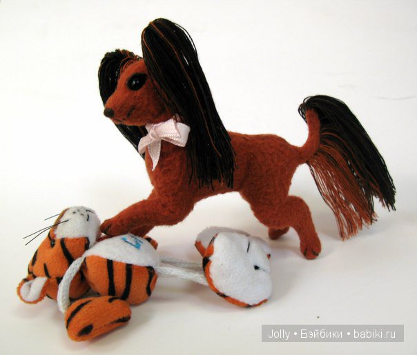 Рыжая девочка — Текстильные игрушки и примитивы: кофейные (фото 6)