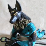 Анубис. Авторская кукла ручной работы