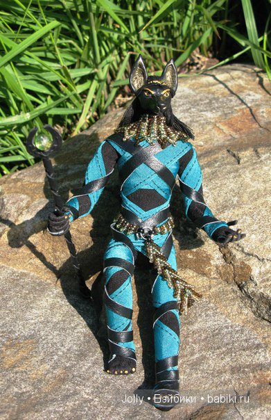 Китайский чеснок и камни. Авторская кукла ручной работы (фото 7)