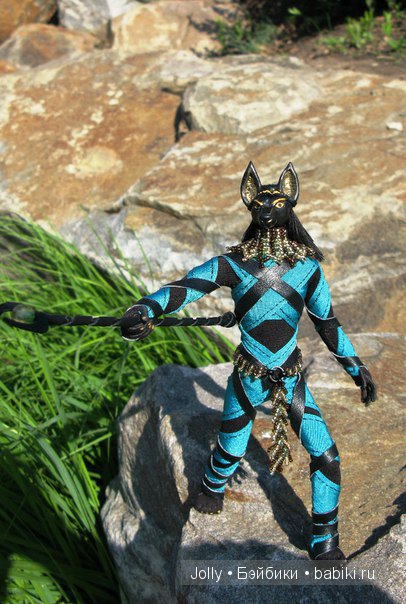 Китайский чеснок и камни. Авторская кукла ручной работы (фото 9)