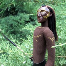 Змеелюд. Авторская кукла