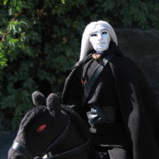 Менестрель, что чернее ночи. Авторская кукла