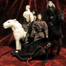 Средиземье... на диване. Авторские куклы ручной работы