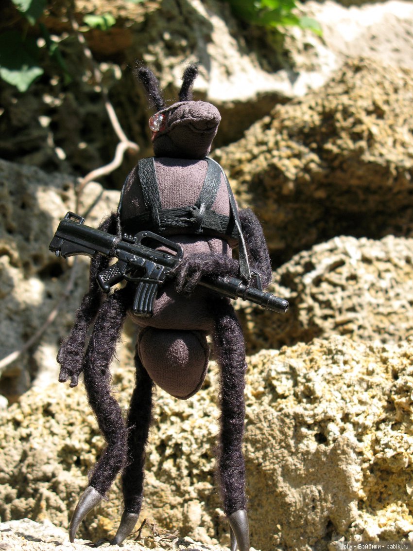 Насекомое — Авторские куклы ручной работы: текстильные