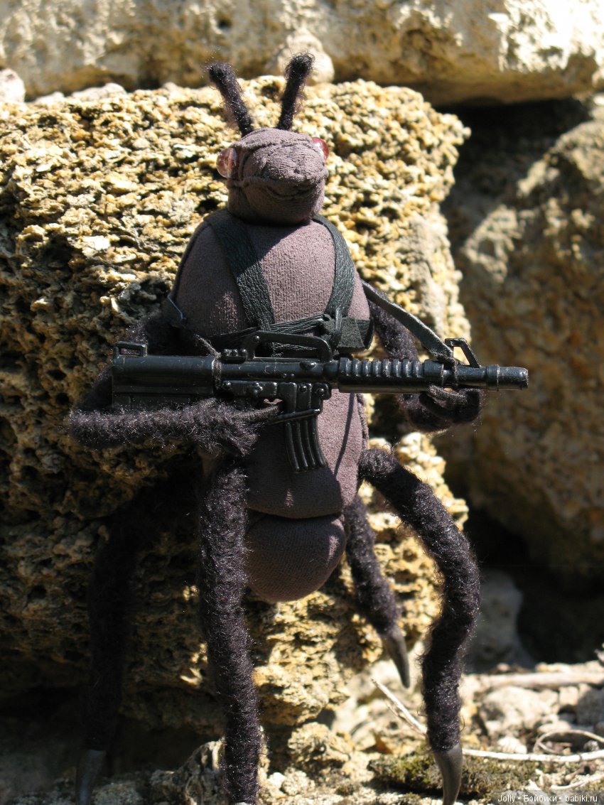 Насекомое — Авторские куклы ручной работы: текстильные (фото 2)