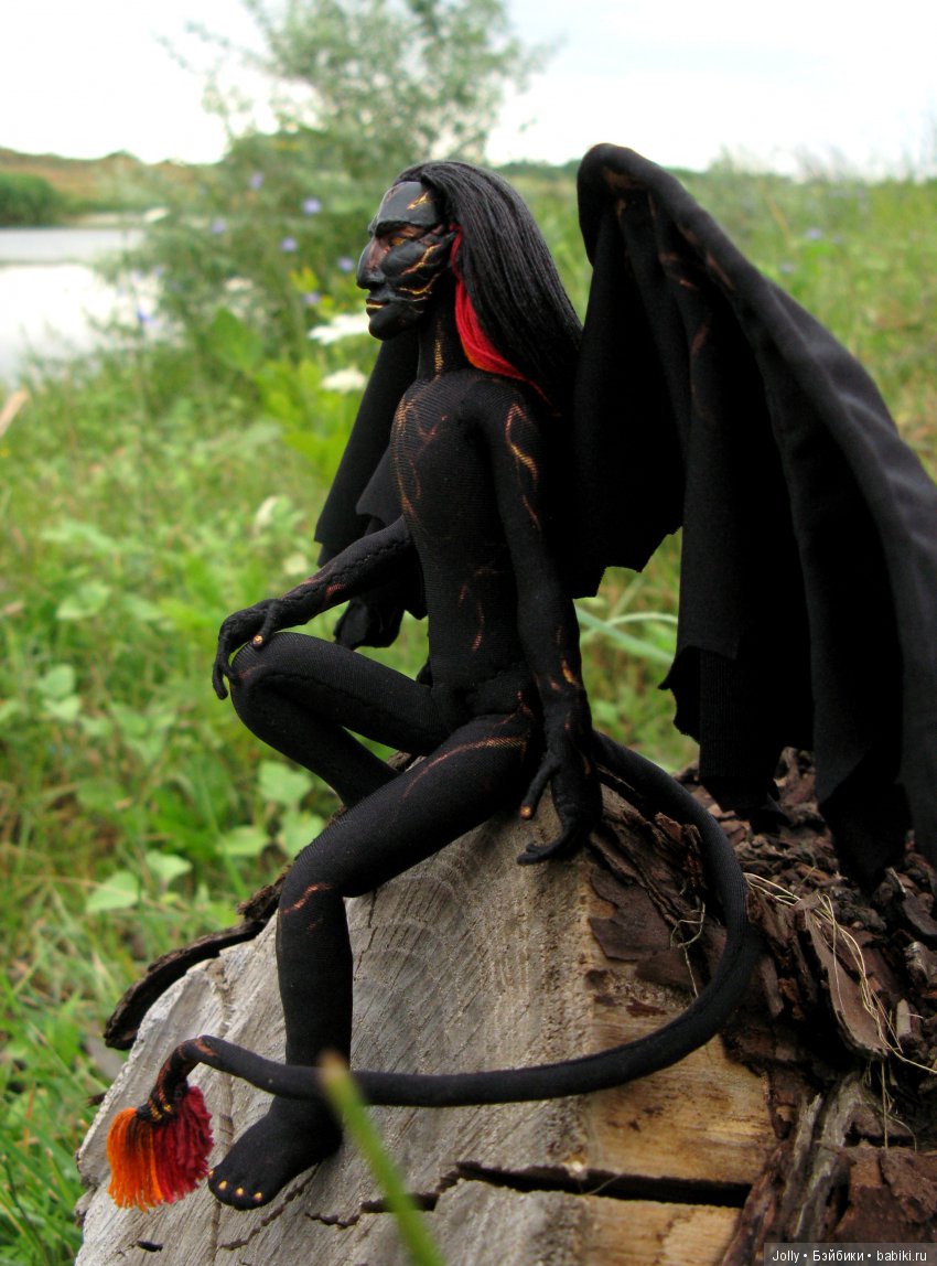 Летние отрывки — Лепка авторских кукол: полимерная глина (фото 7)