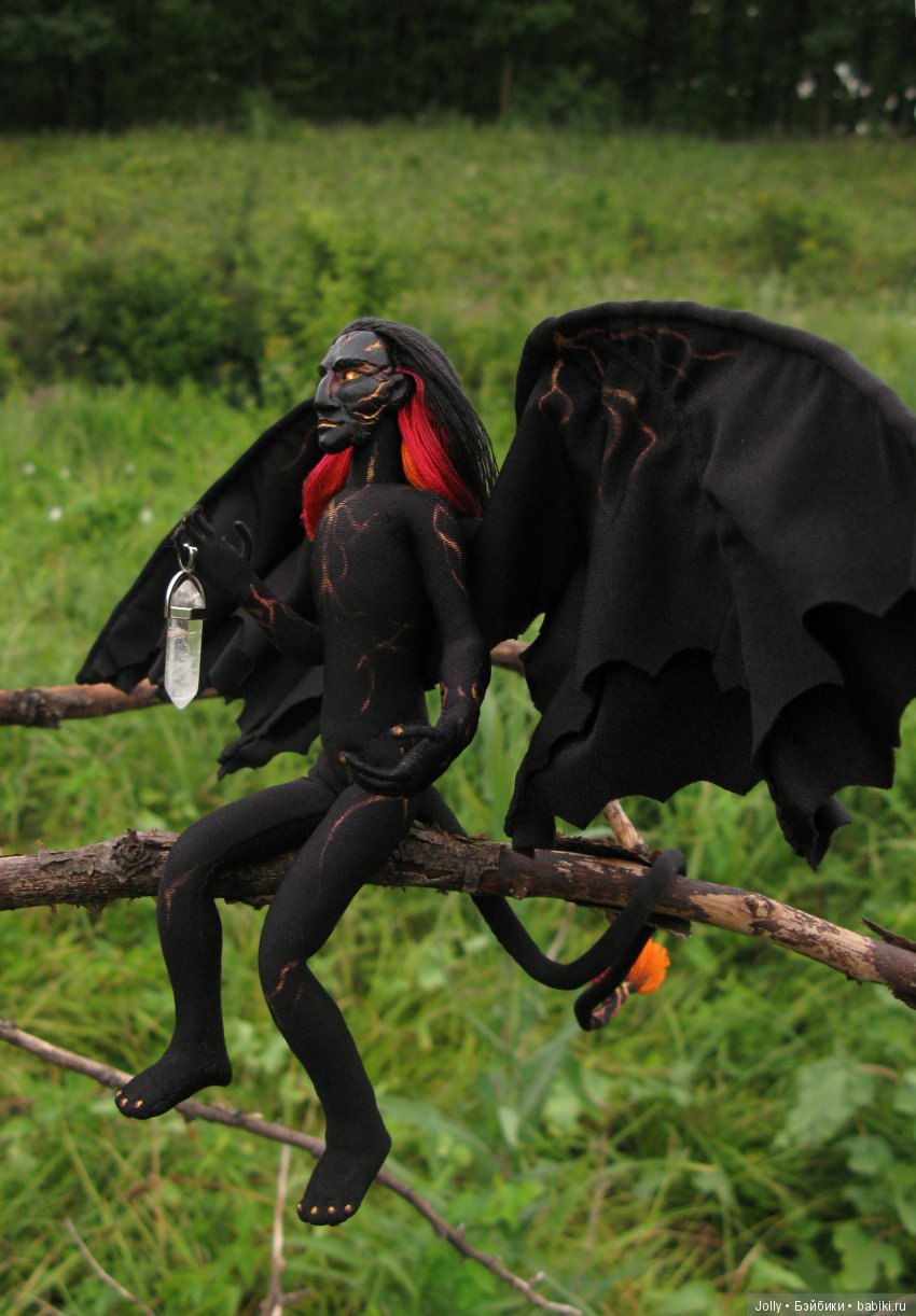 Летние отрывки — Лепка авторских кукол: полимерная глина (фото 8)