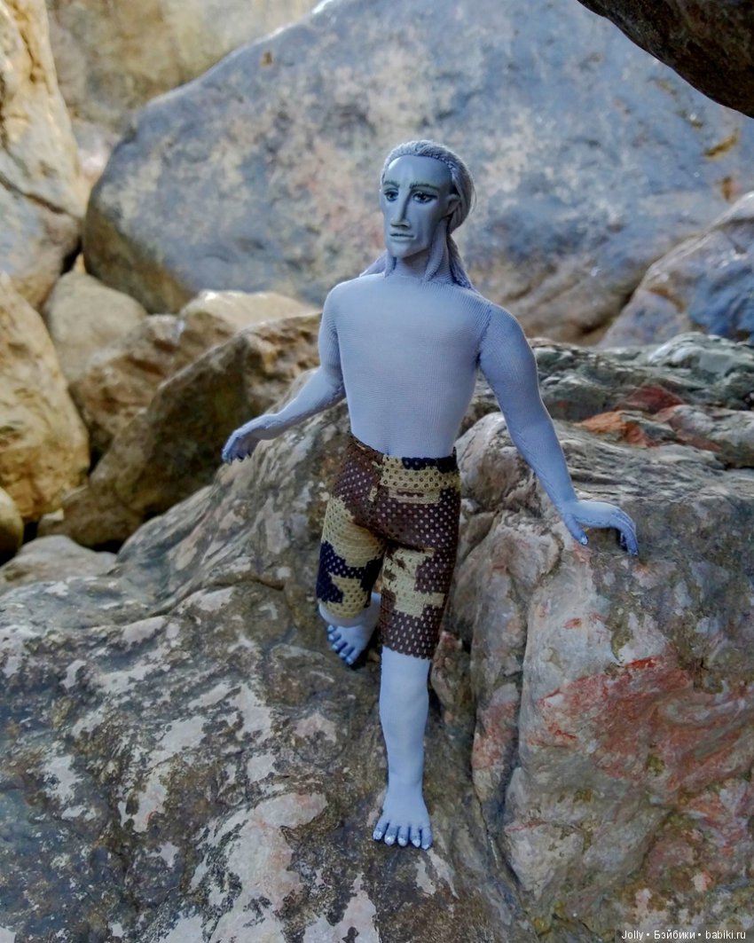 Герман и море — Лепка авторских кукол: полимерная глина (фото 5)