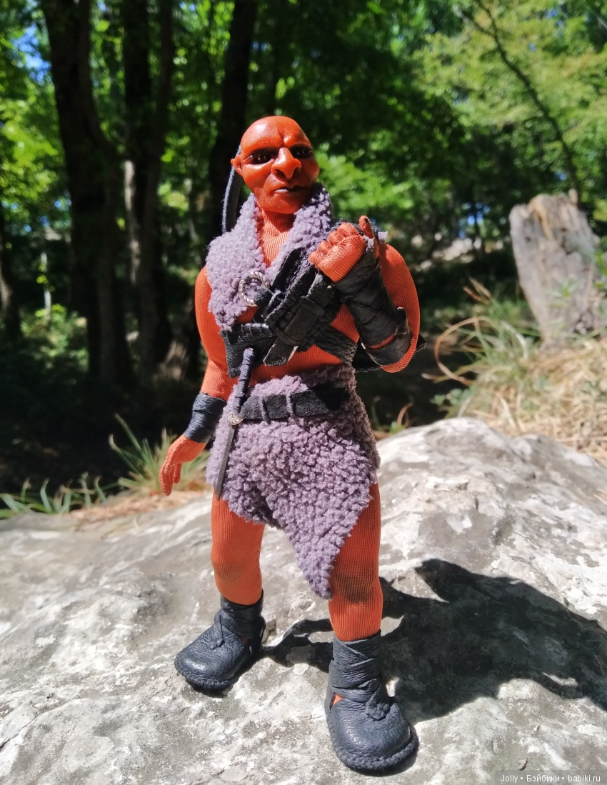 Лугу, на память о море — Лепка авторских кукол: полимерная глина (фото 5)