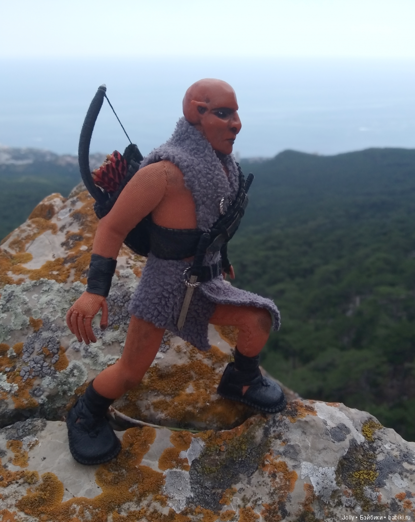 Лугу, на память о море — Лепка авторских кукол: полимерная глина (фото 6)