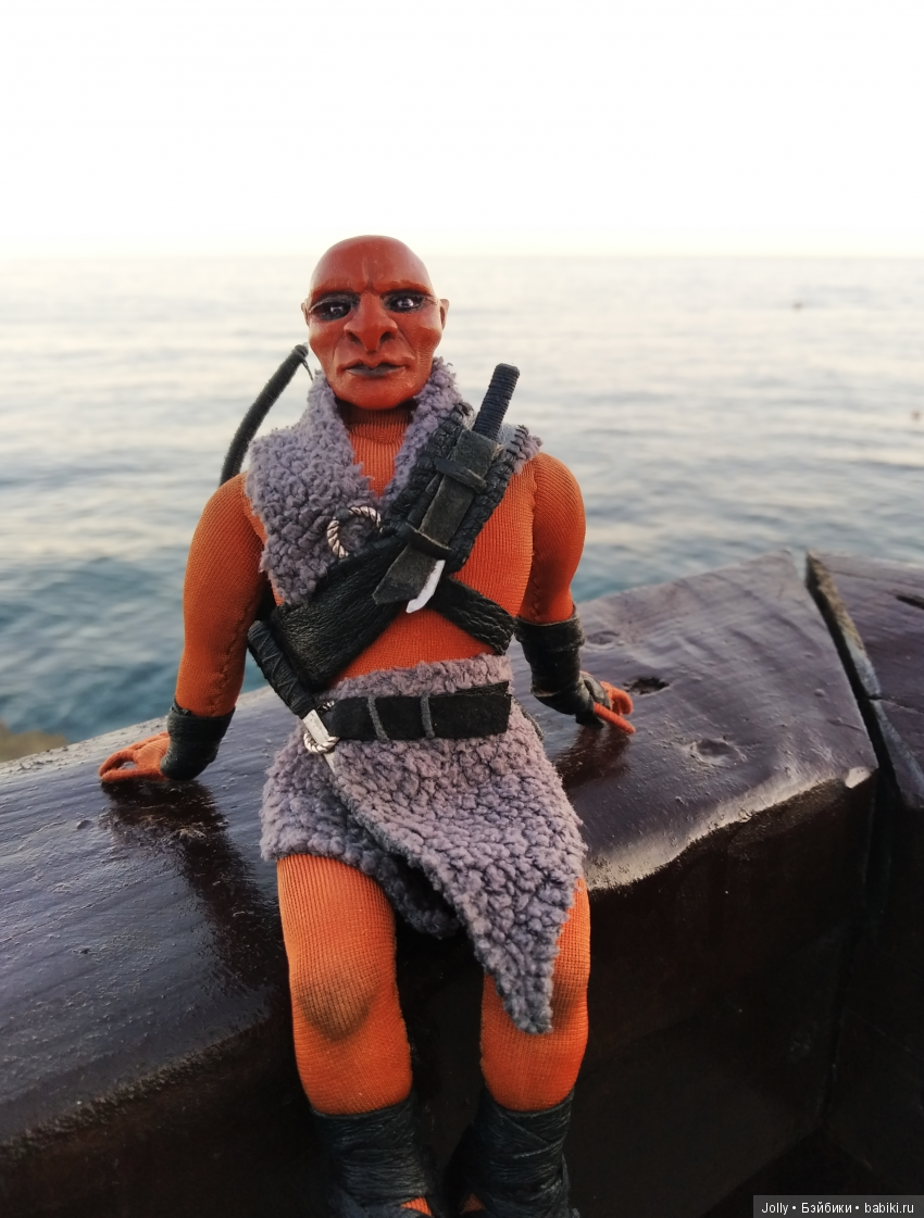 Лугу, на память о море — Лепка авторских кукол: полимерная глина (фото 2)