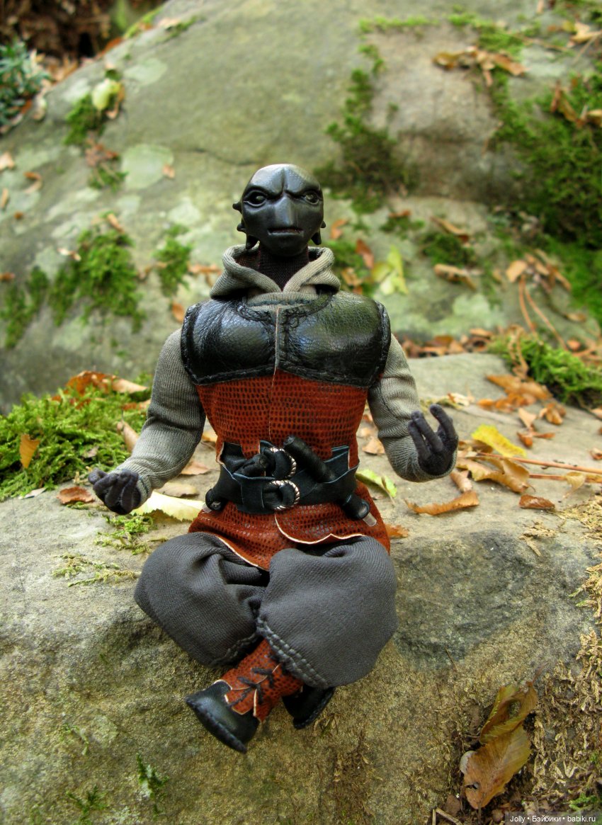 Странствия одиночки — Авторские куклы ручной работы: текстильные (фото 8)