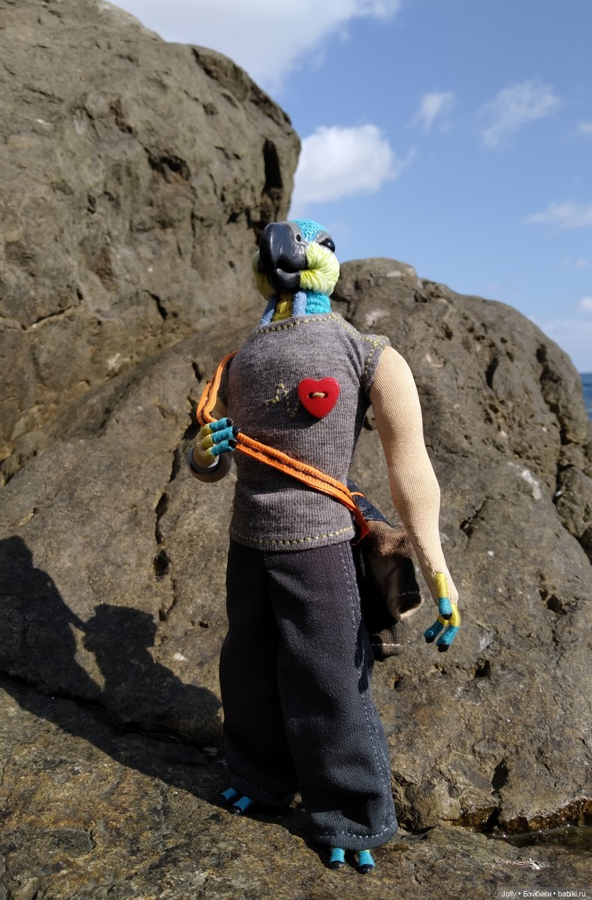 Лори, Рокс и... Руан — Авторские куклы ручной работы: текстильные