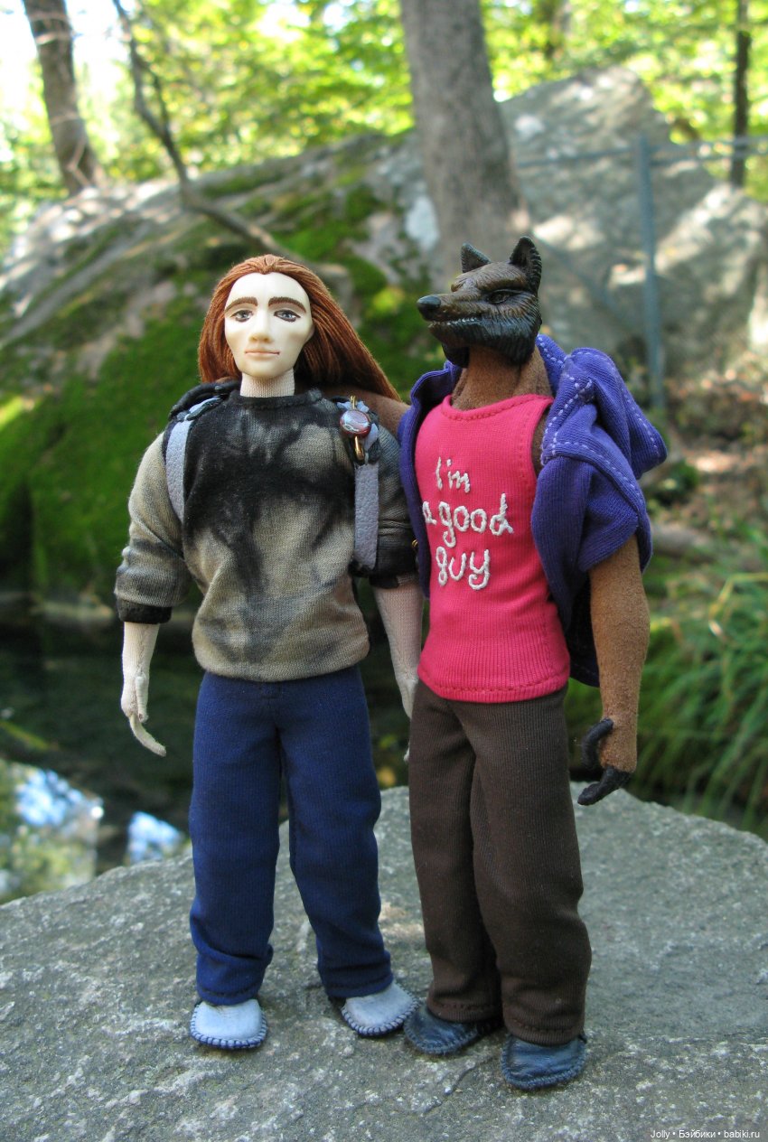 Лори, Рокс и... Руан — Авторские куклы ручной работы: текстильные