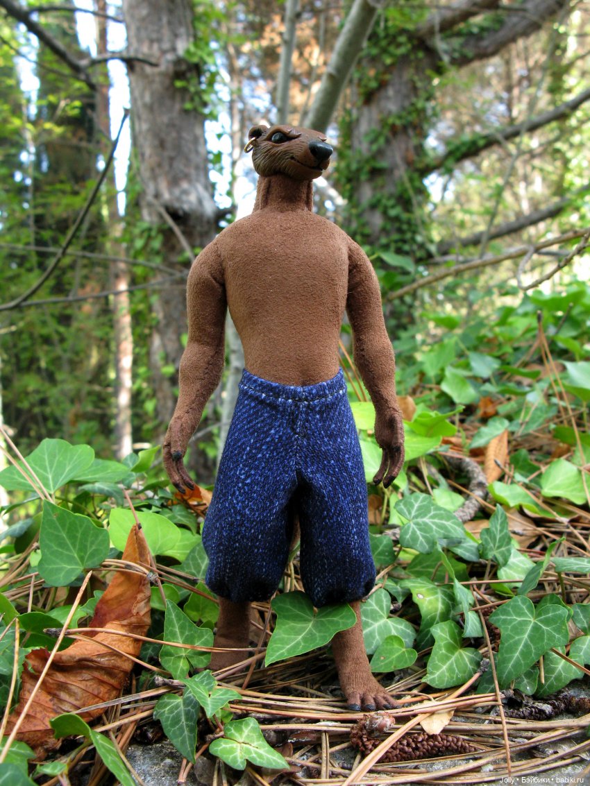 Маленький и пушистый — Лепка авторских кукол: полимерная глина