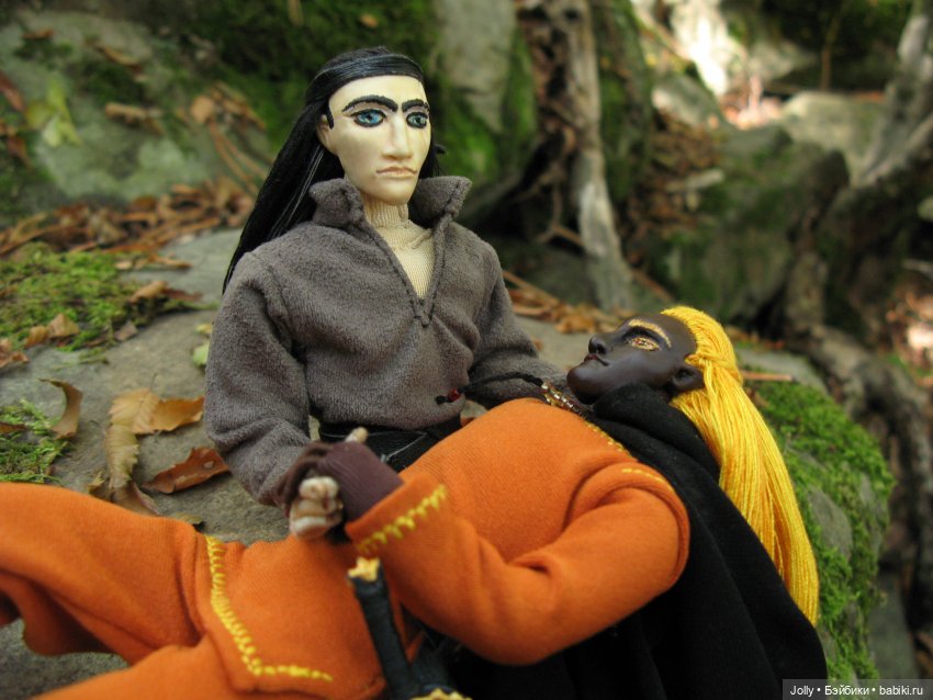 Учитель и ученик — Авторские куклы ручной работы: текстильные (фото 4)
