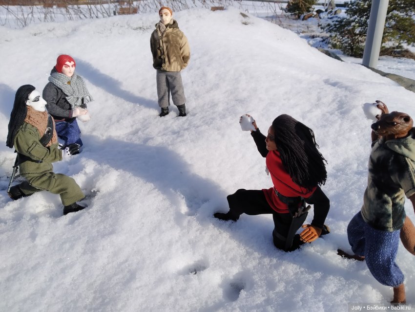 Новые ребята и зима — Лепка авторских кукол: полимерная глина