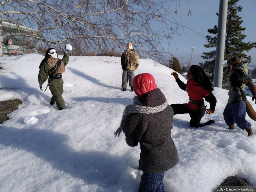 Новые ребята и зима — Лепка авторских кукол: полимерная глина