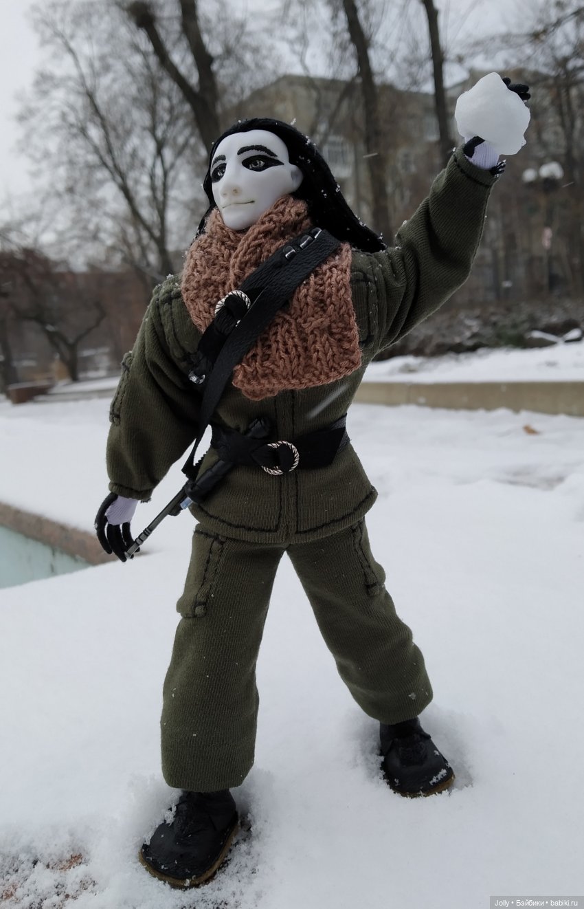 Новые ребята и зима — Лепка авторских кукол: полимерная глина