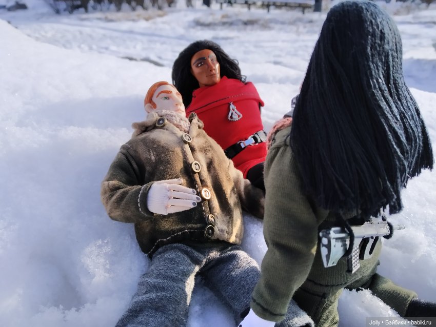 Новые ребята и зима — Лепка авторских кукол: полимерная глина