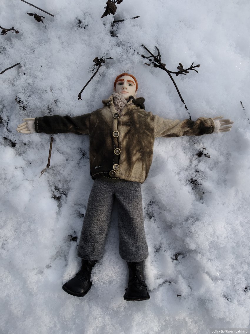 Новые ребята и зима — Лепка авторских кукол: полимерная глина