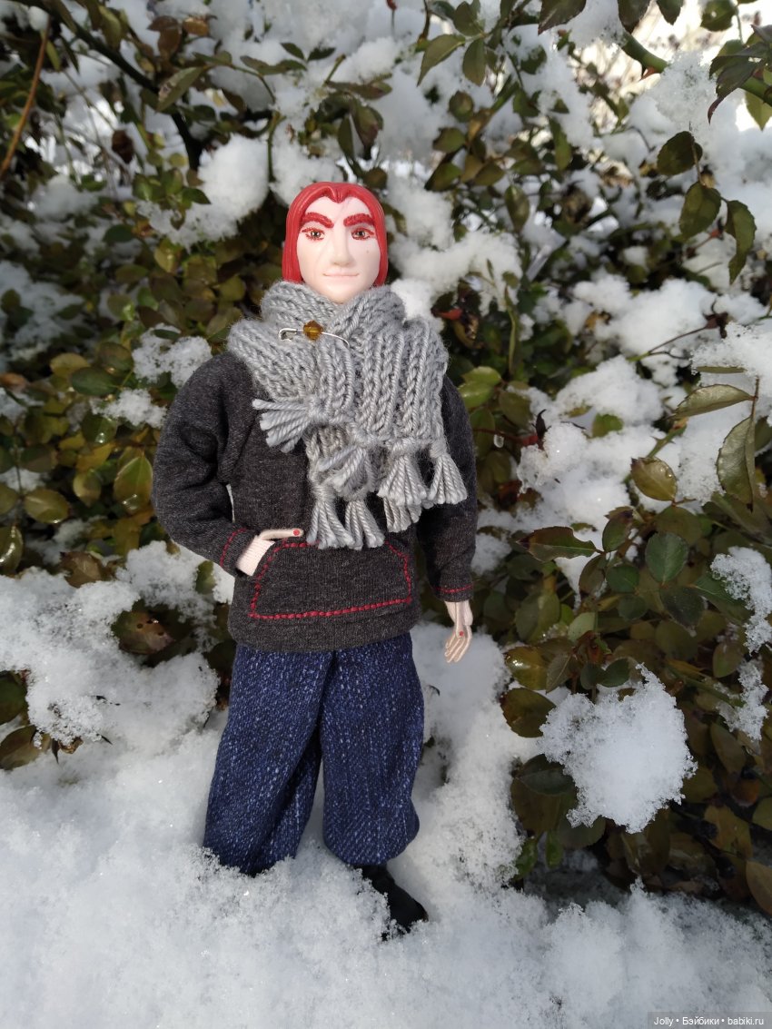 Новые ребята и зима — Лепка авторских кукол: полимерная глина